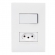 Conjunto Interruptor Paralelo Tomada 2P+T 10A Pial Plus - Legrand#SIMONLEX#