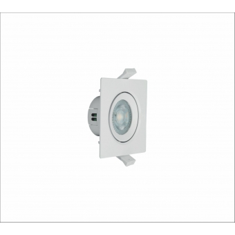 Led Spot Emb Quad 3,5w 3000k Biv Branco - G-Light