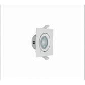 Led Spot Emb Quad 3,5w 3000k Biv Branco - G-Light