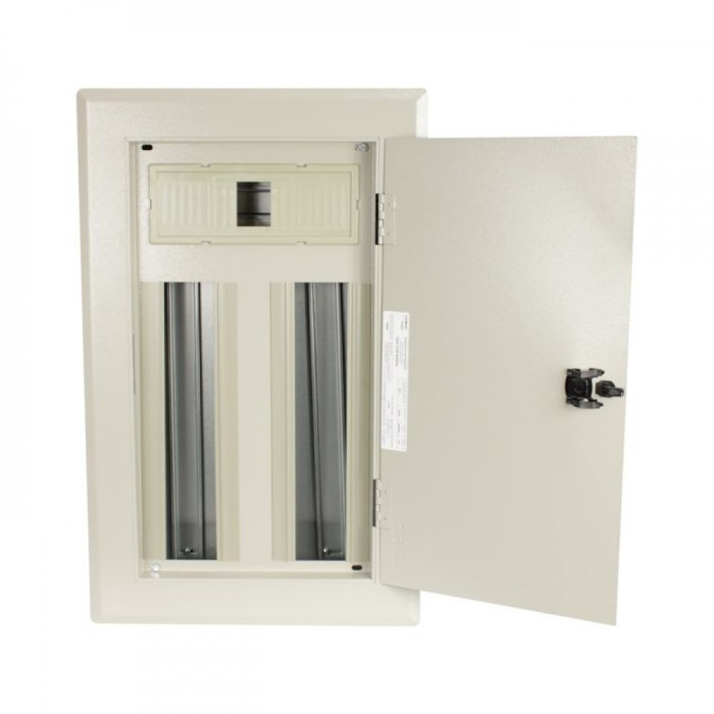 Quadro de Distribuição Acetinado de Chapa Embutir Din P/24 Disjun C/Barr 150A -Moratori#SIMONLEX#