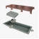 Ralo Linear 25cm Pvc Tiny Acabamento Inox Rose Gold - Elleve#SIMONLEX#