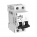 Disjuntor Bipolar 10A Din C Shb Gii 3kA - Soprano#SIMONLEX#