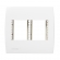 Placa 4x4 4 Modulo C/Suporte Ilus - Soprano#SIMONLEX#