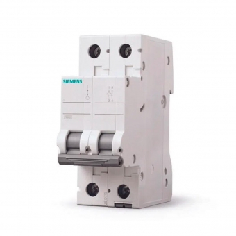 Kit Disjuntor Din C Bipolar 40A 5SX1 C/10 Unid - Siemens#SIMONLEX#