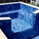 Revestimento 10x10 Ne Noronha Safira Mesh Brilhante - Caixa Com 1,92 m2 - Eliane#SIMONLEX#