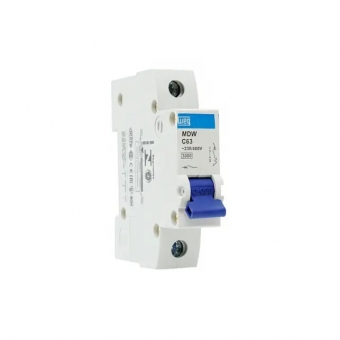 Disjuntor Unipolar DIN C 63A 3KA – WEG#SIMONLEX#