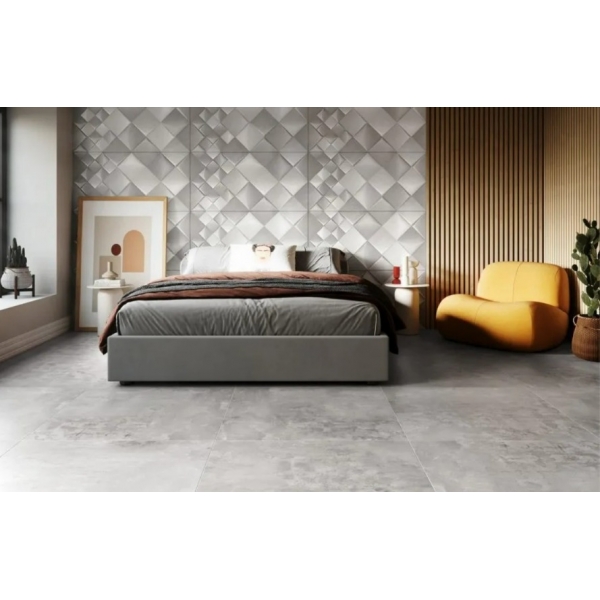 Porcelanato 94X94cm Resina Satiny Acetinado - Caixa Com 2,65 m2 - Castelli#SIMONLEX#