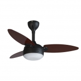 Ventilador De Teto Elluz 3p Pr/Tabaco C/R Inverter Bivolt - Ventisol#SIMONLEX#