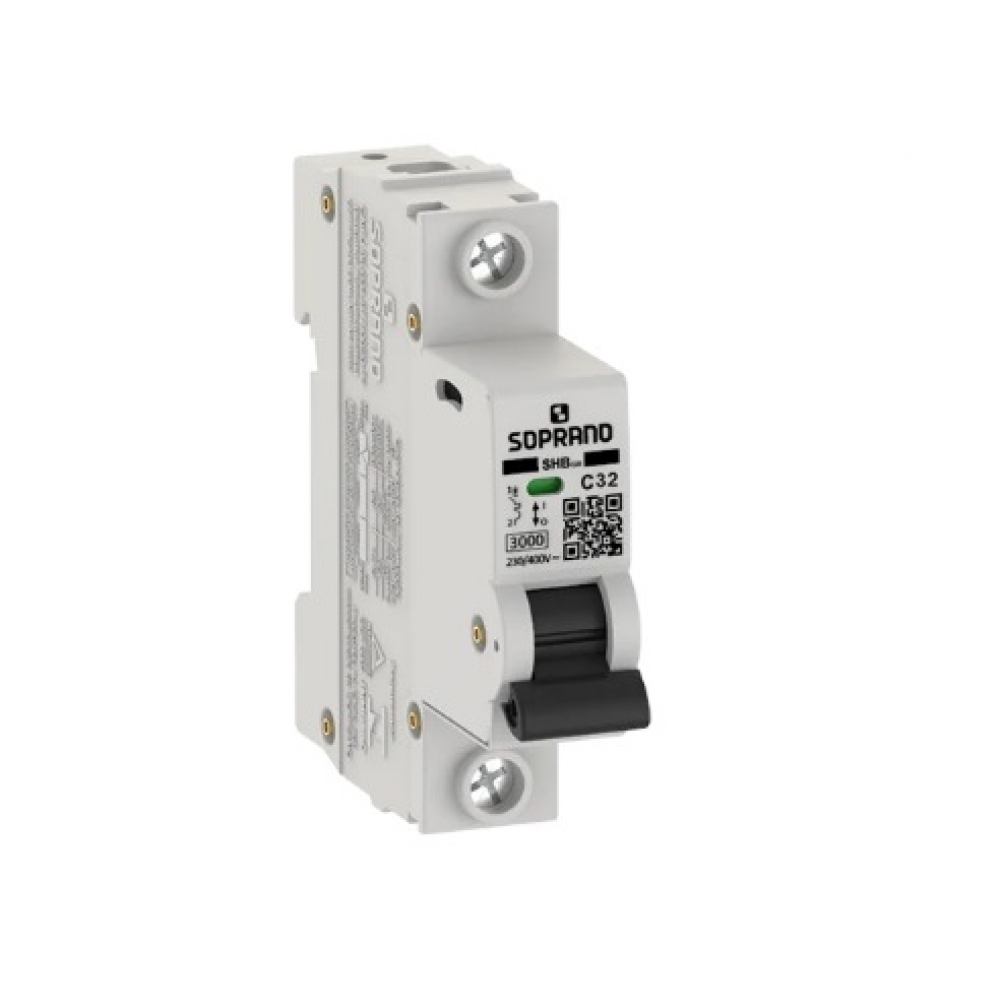 Disjuntor Unipolar DIN 32A 3KA – Soprano#SIMONLEX#