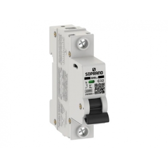 Disjuntor Unipolar DIN 32A 3KA – Soprano#SIMONLEX#