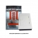 Quadro de Distribuição Acetinado de Chapa Embutir Din P/16 Disjun C/Barr 100A -Moratori#SIMONLEX#