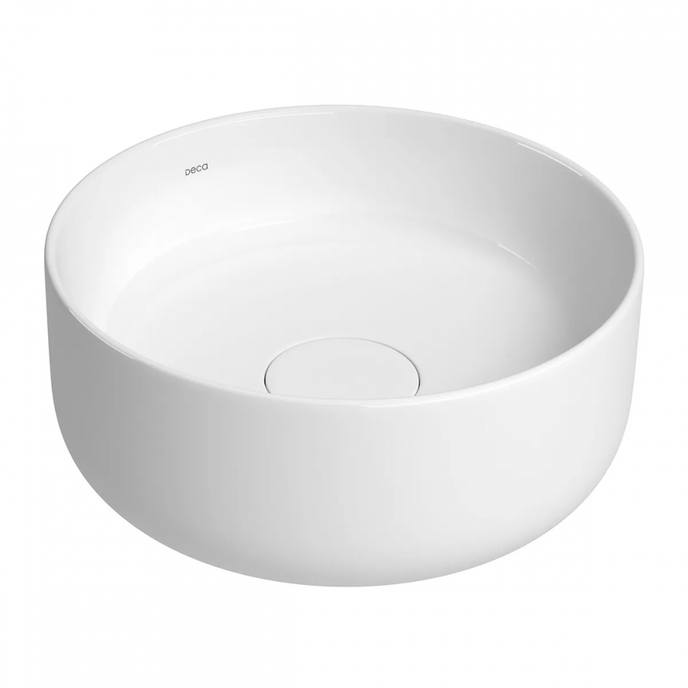 Cuba Slim Redonda De Apoio 30cm Branco - Deca#SIM#