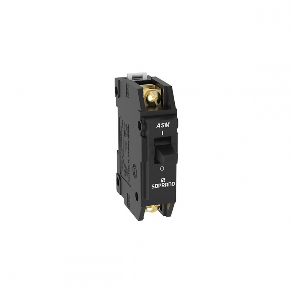 Disjuntor Unipolar 40A Nema B 3kA Asm1 - Soprano#SIMONLEX#