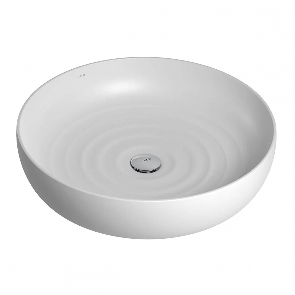 Cuba Redonda De Apoio 50cm Gota - Branca - Deca#SIM#