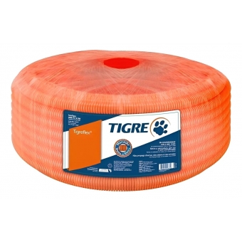 Conduite 25mm Laranja Reforçado - 50mt - Tigre#SIMONLEX#