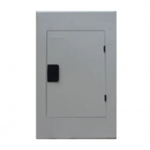 Quadro de Distribuição Acetinado de Chapa Embutir Din P/48 Disjun C/Barr 100A -Moratori#SIMONLEX#