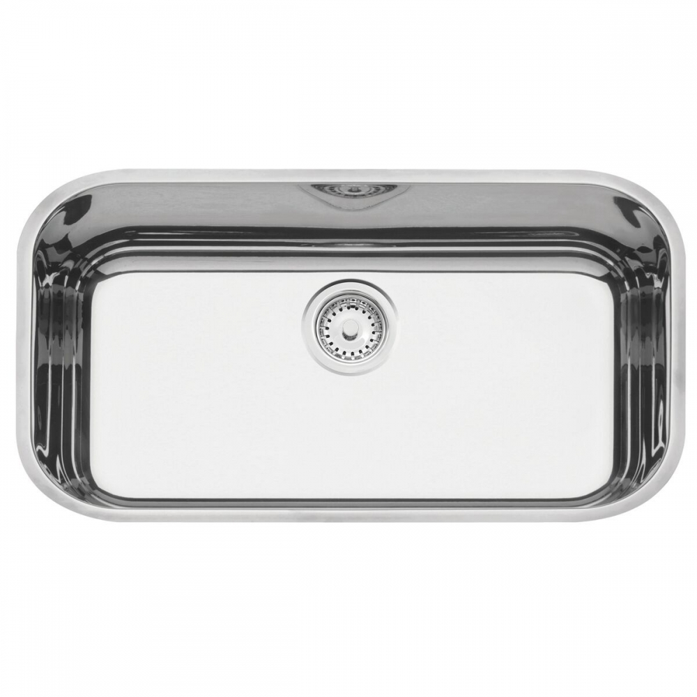 Cuba de Inox de Embutir Retangular Auto Brilho 40X34 Com Válvula - Tramontina#SIMONLEX#