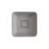 DECA CUBA SOBREPOR QUADRADA 30CM CINZA ANTRACITE#SIM#