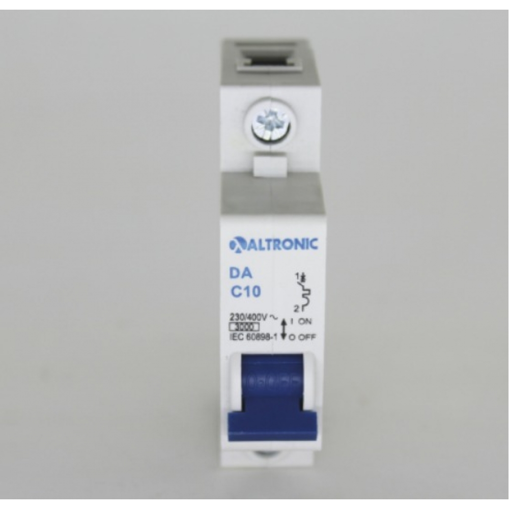 Disjuntor Unipolar Din C 10A 3kA - Tron#SIMONLEX#