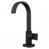 Torneira Bancada Bica Alta Prima 1195 BK210 - Preto Fosco - Fani#SIMONLEX#
