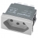 Módulo Tomada 2P+T 20A Pial Plus - Cinza#SIMONLEX#