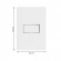 Conjuto Interruptor Simples 10A Pial Plus - Branco - Legrand#SIMONLEX#