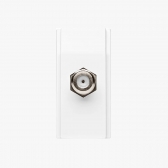 Brava Modulo Tomada Cabo Coaxial - Soprano#SIMONLEX#