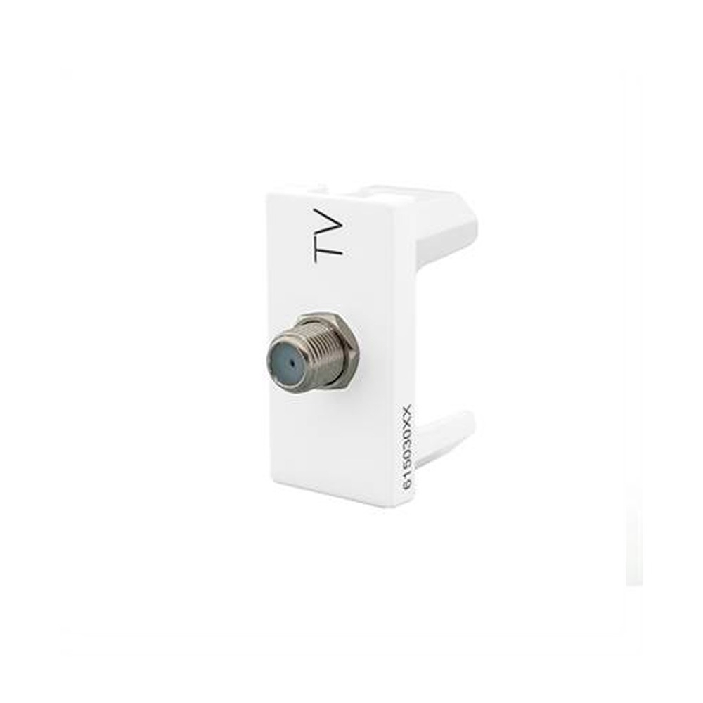 Módulo Tomada Antena TV Pial plus - Branco#SIMONLEX#