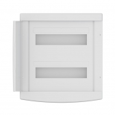 Quadro de Distribuição de Pvc Sobrepor Branco 18/24 Disjuntores Com Barramento - Tigre#SIMONLEX#