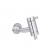 Torneira para Jardim e Tanque com Adaptador de Mangueira Link - Cromado - Deca#SIM#