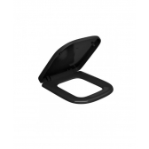 Assento Plástico Ébano Slow, Close,Polo, Unic - Deca#SIM#