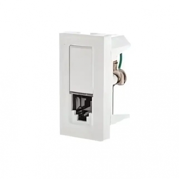 Módulo Tomada RJ11 Branco - Pial Plus+#SIMONLEX#