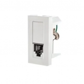 Módulo Tomada RJ11 Branco - Pial Plus+#SIMONLEX#