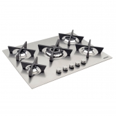 Cooktop a Gás de Inox Penta Flat 5 GX 70 Safestop - Tramontina#SIM#