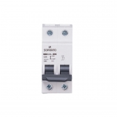 Disjuntor Bipolar 6A Din C Shb Gii 3kA - Soprano#SIMONLEX#