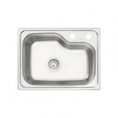 Cuba de Embutir de Inox Morgana 55x42cm 48FX Undermount Acetinado Com Válvula - Tramontina#SIM#