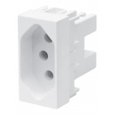Fame Modulo Tomada 2P+T 20A Modulare / Evidence / Blanc+#SIMONLEX#