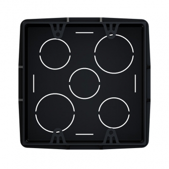 Caixa De Luz pvc 4 X 4 Preta - Tigre#SIMONLEX#