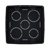 Caixa De Luz pvc 4 X 4 Preta - Tigre#SIMONLEX#