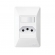 Fame SX Interruptor SIMP C/ Tomada 2P+T 10A Padrão Brasil#SIMONLEX#