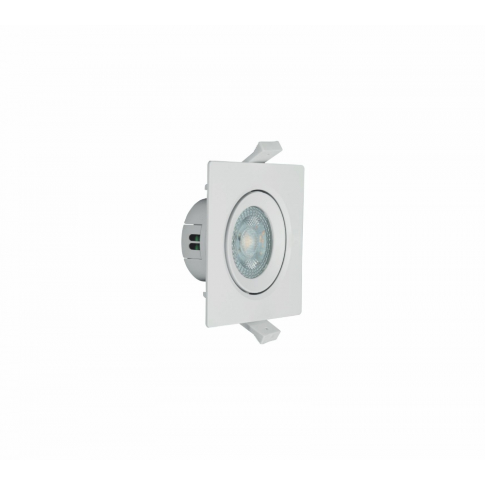 Spot LED Quadrado 4W 6500K Branco AUTOVOLT – Pop - G-Light#SIMONLEX#