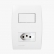 Interruptor 1s Paralelo + 1 Tomada 2p+T 20a Ilus - Soprano#SIMONLEX#