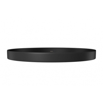 Cuba De Sobrepor Redonda 40cm Slim - Ébano Fosco - Deca#SIM#