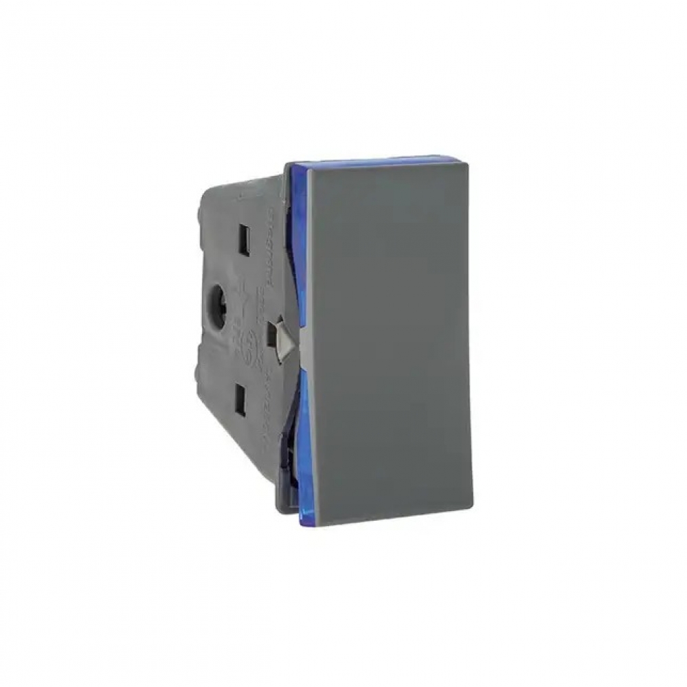 Módulo Interruptor Intermediário Pial Plus + Cinza - 612007CZ#SIMONLEX#
