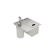 Porta Esponja com Tampa e Dosador de Sabão Líquido em Aço Inox TRAMONTINA#SIM#