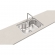 Cuba de Embutir de Inox Morgana 69x49x20,3cm 60FX Undermount Com Válvula - Tramontina#SIM#
