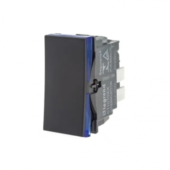 Interruptor Simples 10A 250V Sem Placa Pial Plus - Preto#SIMONLEX#