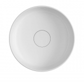 Cuba Slim Redonda De Apoio 30cm Branco - Deca#SIM#