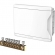 Quadro de Distribuição de Pvc Embutir Branco 9/12 Disjuntores Com Barramento - Krona#SIMONLEX#