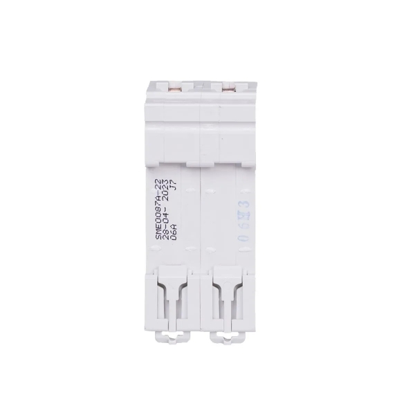 Disjuntor Bipolar 6A Din C Shb Gii 3kA - Soprano#SIMONLEX#